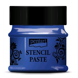 Stencilező paszta 50ml gyöngyház ultramarin PENTART