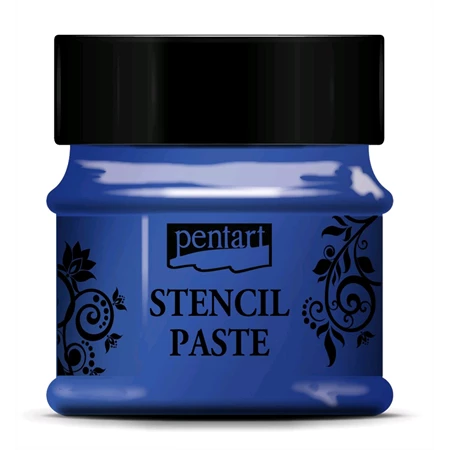 Stencilező paszta 50ml gyöngyház ultramarin PENTART