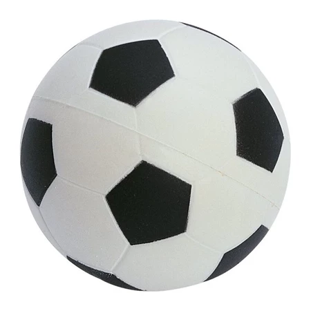 Stresszlevezető labda, focilabda