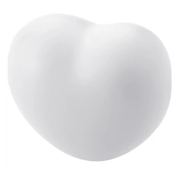 Stresszlevezető szív forma 71×70×50 mm fehér