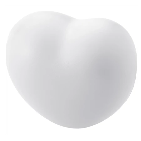 Stresszlevezető szív forma 71×70×50 mm fehér