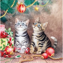 Szalvéta 1db 25x25cm Magic of Christmas, Karácsony varázsa