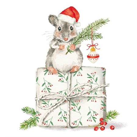 Szalvéta 1db 33x33cm Christmas Fridolin