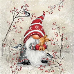 Szalvéta 1db 33x33cm Dwarf hug, Törpe ölelés