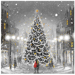 Szalvéta 1db 33x33cm La Fete de Noel