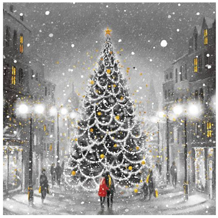 Szalvéta 1db 33x33cm La Fete de Noel