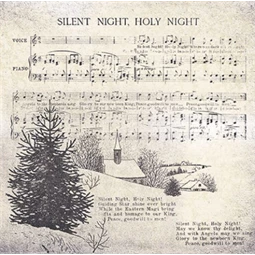 Szalvéta 1db 33x33cm Silent Night, Csendes éjszaka