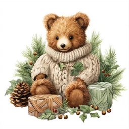 Szalvéta 25x25cm 20db/csomag Cuddle Bear, Ölelgető medve