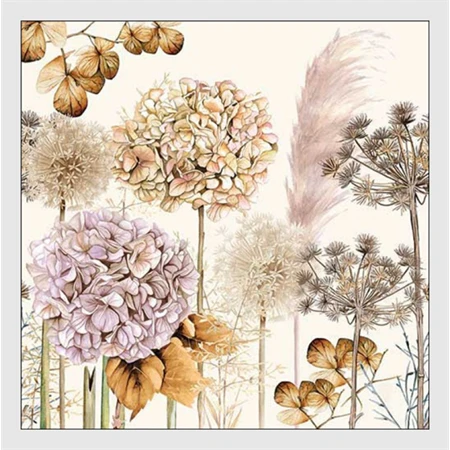 Szalvéta 33x33cm 20db/csomag Dried flower