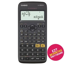 Számológép CASIO FX-350CE X Plus tudományos, 379 funkció, magyar menű