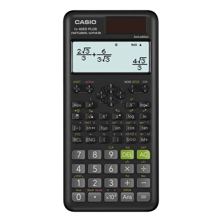 Számológép CASIO FX-85ES Plus 2E, tudományos, 252 funkció