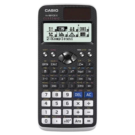 Számológép CASIO FX-991C EX tudományos, 668 funkció, magyar menü