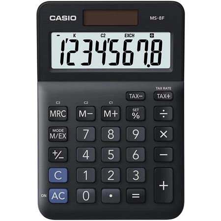 Számológép CASIO MS-8 F fekete