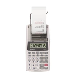 Számológép SHARP EL-1611V szalagos, 12 számjegy, 2 színű nyomtató,