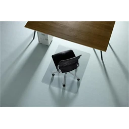 Székalátét, szőnyegre, PET, 90x120 cm, RS OFFICE "Duragrip Meta"