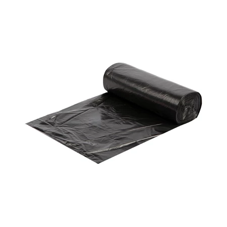 Szemeteszsák 30 liter 50 x 60 cm 20 db/tekercs fekete 10mikron