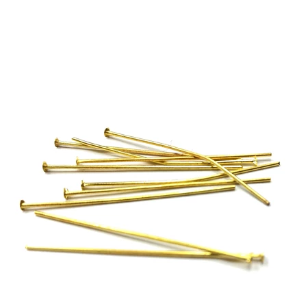 Szerelőpálca talpas 40mm arany 10db/csomag
