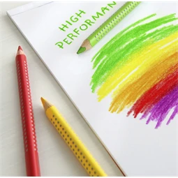 Színes ceruza Faber-Castell  Grip Jumbo db-os piros