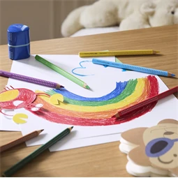 Színes ceruza Faber-Castell  Grip Jumbo db-os piros