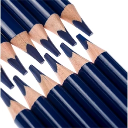 Színes ceruza NEBULO háromszögletű, Jumbo kék 1db