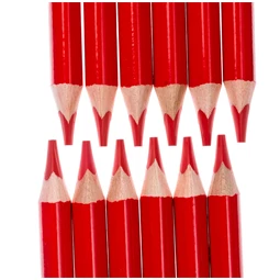 Színes ceruza NEBULO háromszögletű, Jumbo piros 1db