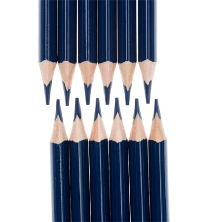 Színes ceruza NEBULO háromszögletű, kék 1db