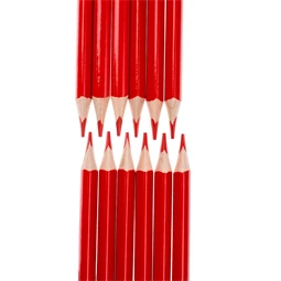 Színes ceruza NEBULO háromszögletű, piros 1db