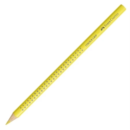 Színes ceruza ananászsárga Faber-Castell Grip 2001 ergonomikus háromszög alakú test, legnagyobb törésállóság