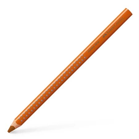 Színes ceruza Faber-Castell Grip 2001 Jumbo dióbarna ergonomikus háromszög alakú test, legnagyobb törésállóság