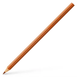 Színes ceruza dióbarna Faber-Castell Grip 2001 ergonomikus háromszög alakú test, legnagyobb törésállóság