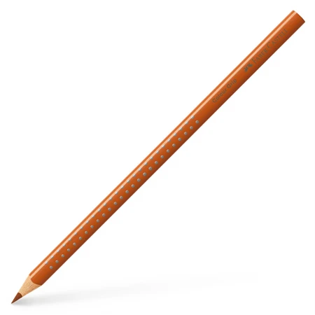 Színes ceruza dióbarna Faber-Castell Grip 2001 ergonomikus háromszög alakú test, legnagyobb törésállóság