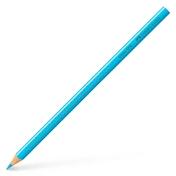 Színes ceruza égkék Faber-Castell Grip 2001 ergonomikus háromszög alakú test, legnagyobb törésállóság