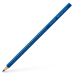 Színes ceruza farmerkék Faber-Castell Grip 2001 ergonomikus háromszög alakú test, legnagyobb törésállóság