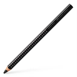 Színes ceruza Faber-Castell Grip 2001 Jumbo fekete ergonomikus háromszög alakú test, legnagyobb törésállóság