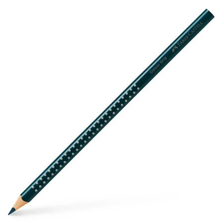Színes ceruza fenyőzöld Faber-Castell Grip 2001 ergonomikus háromszög alakú test, legnagyobb törésállóság