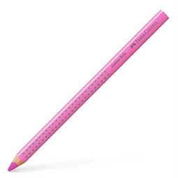 Színes ceruza Faber-Castell Grip 2001 Jumbo flamingó rózsaszín ergonomikus háromszög alakú test, legnagyobb törésállóság