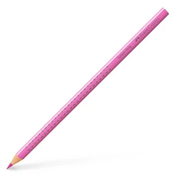 Színes ceruza flamingó rózsaszín Faber-Castell Grip 2001 ergonomikus háromszög alakú test, legnagyobb törésállóság