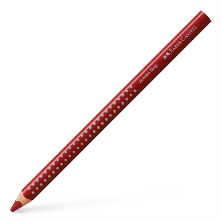 Színes ceruza Faber-Castell Grip 2001 Jumbo gesztenyebarna ergonomikus háromszög alakú test, legnagyobb törésállóság