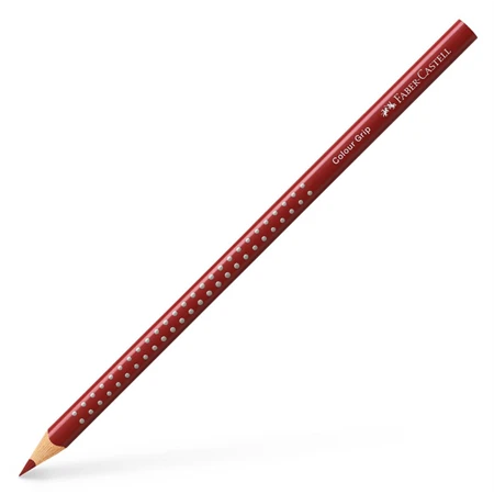 Színes ceruza gesztenyebarna Faber-Castell Grip 2001 ergonomikus háromszög alakú test, legnagyobb törésállóság