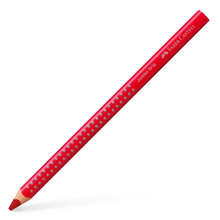 Színes ceruza Faber-Castell Grip 2001 Jumbo görögdinnye piros ergonomikus háromszög alakú test, legnagyobb törésállóság