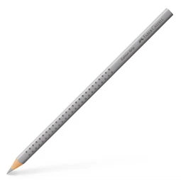 Színes ceruza Faber-Castell Grip 2001 hideg szürke ergonomikus háromszög alakú test, legnagyobb törésállóság
