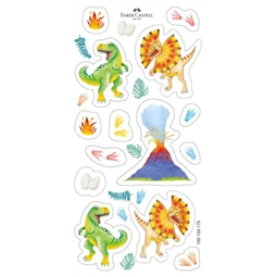 Színes ceruza készlet 10+3db-os Faber-Castell  Grip dinoszaurusz + matrica