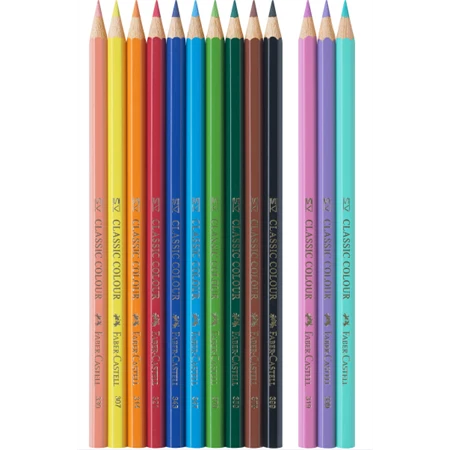 Színes ceruza készlet 10+3db-os Faber-Castell  Grip kastélyos unikornis