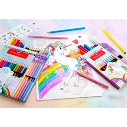 Színes ceruza készlet 10+3db-os Faber-Castell  Grip kastélyos unikornis
