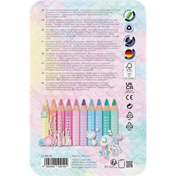 Színes ceruza készlet 10db-os Faber-Castell  Triangular Jumbo Junior + hegyező