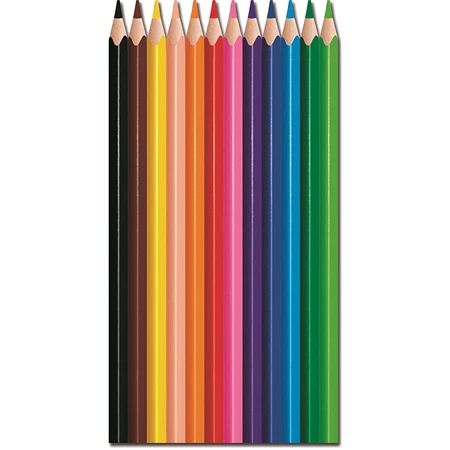 Színes ceruza készlet 12db-os MAPED Color`Peps Strong háromszögletű test