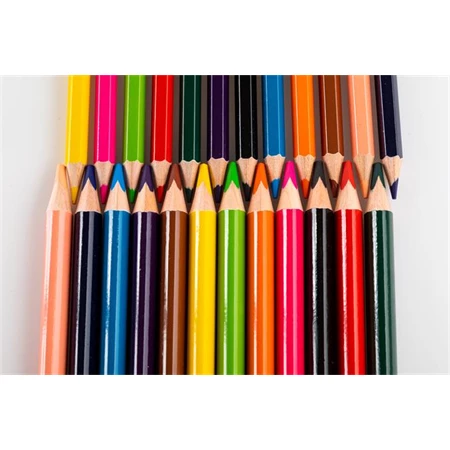 Színes ceruza készlet 12db-os NEBULÓ hatszögletű