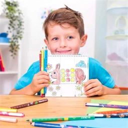 Színes ceruza készlet 12db-os PELIKAN Silverino, háromszögű, lakkozott