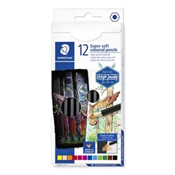 Színes ceruza készlet 12db-os STAEDTLER 149 C, Noris Colour hatszögletű