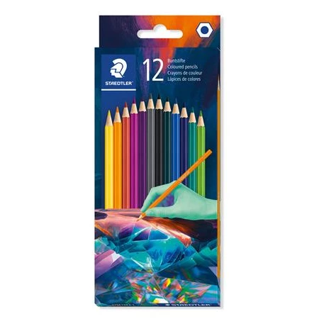 Színes ceruza készlet 12db-os STAEDTLER 175C, Multiverzum 1 hatszögletű